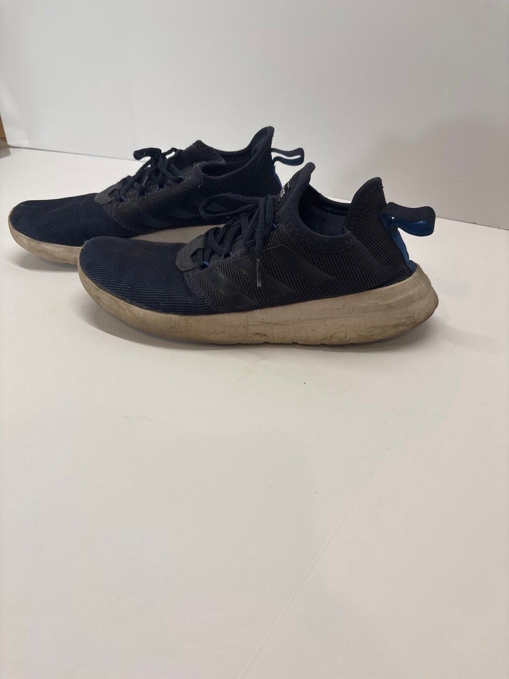 Adidas Men’s Size 11 Navy Blue Mesh Athletic Running Shoes Sneakers